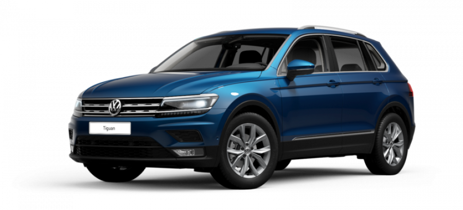 Volkswagen Tiguan, Maraton Edition 2,0 TDI 6G, barva modrá