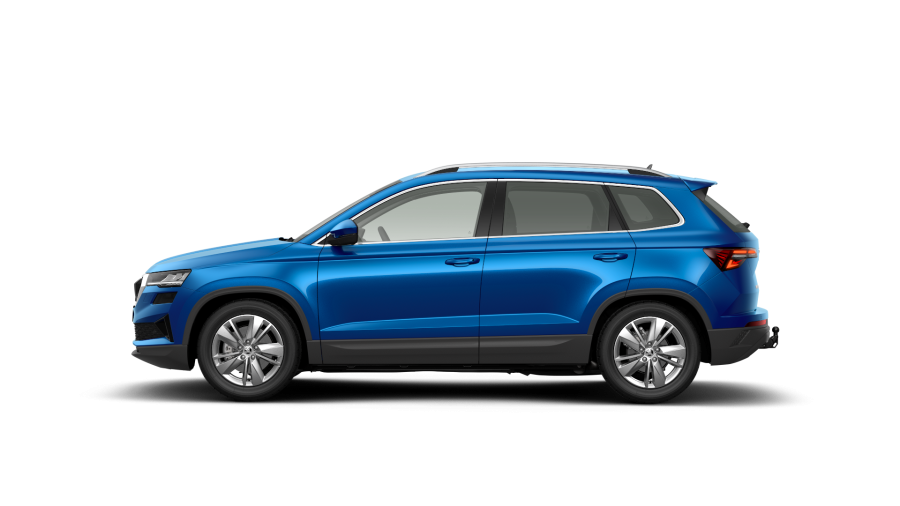 Škoda Karoq, 1,5 TSI 110 kW 7° automatická DSG, barva modrá