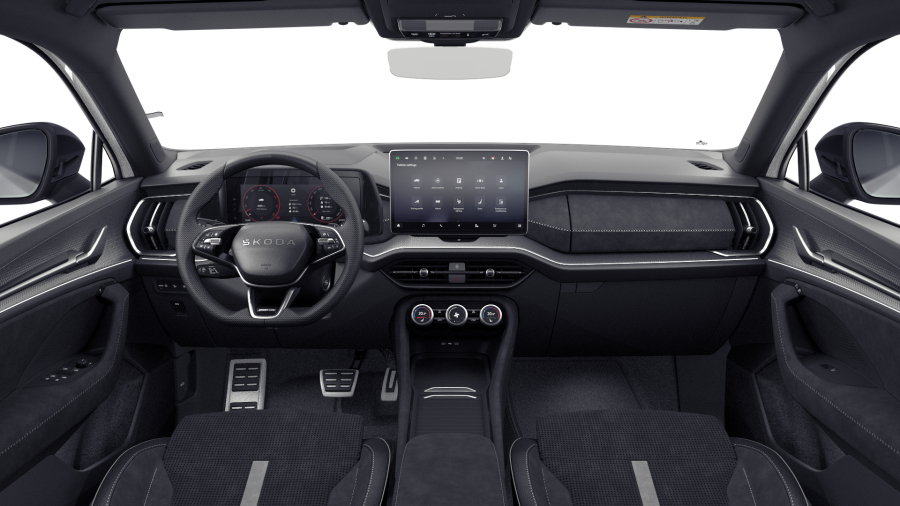 Škoda Kodiaq, 2,0 TDI 142 kW 7° automatická DSG 4x4, barva bílá