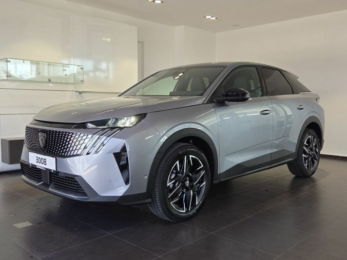 Peugeot 3008, Peugeot 3008 ALLURE Hybrid 136 e-DCS6, barva šedá