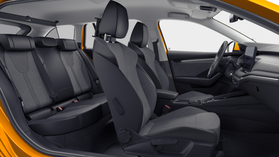 Škoda Octavia, 1,5 TSI m-HEV 110 kW 7° automatická DSG, barva oranžová