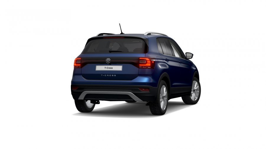 Volkswagen T-Cross, T-Cross Style 1,0 TSI 81 kW 7DSG, barva modrá