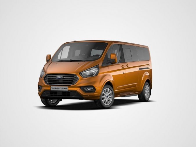 Ford Tourneo Custom, MPV,  L2 TITANIUM MHEV 2,0 EcoBlue (mHEV) 136 kW / 185 k, barva oranžová