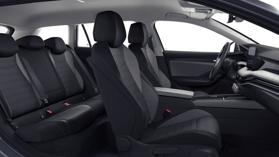 Škoda Superb, 1,5 TSI Hybrid 110 kW 7° automatická DSG, barva šedá