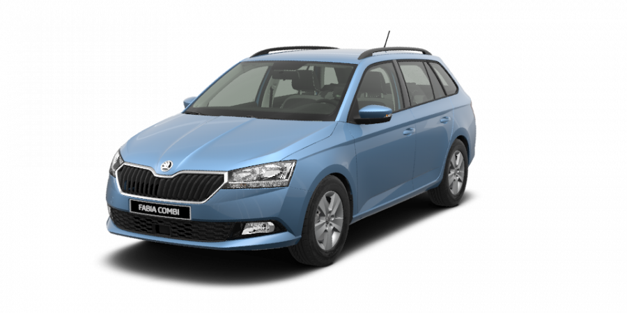 Škoda Fabia, 1,0 TSI 81 kW 6-stup. mech., barva modrá