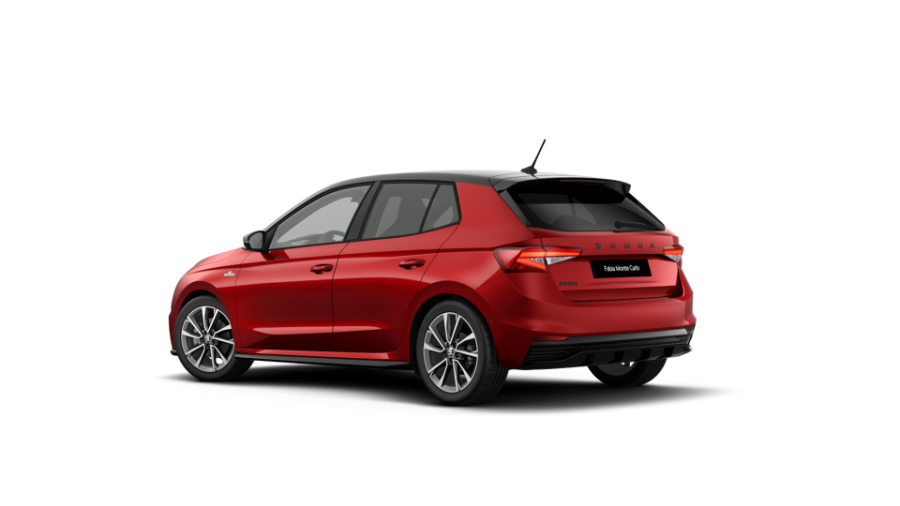 Škoda Fabia, 1,0 TSI 85 kW 6° manuální, barva červená