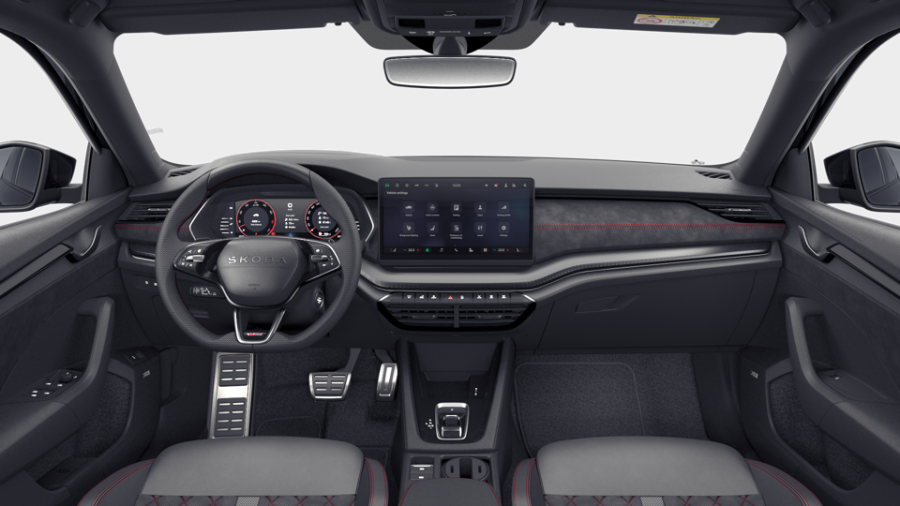 Škoda Octavia, 2,0 TSI 195 kW 7° automatická DSG, barva černá