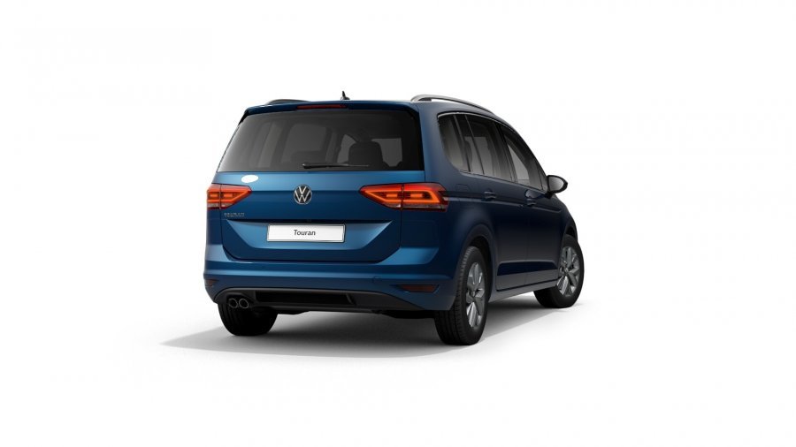 Volkswagen Touran, Touran ME 2,0 TDI 7DSG, barva modrá