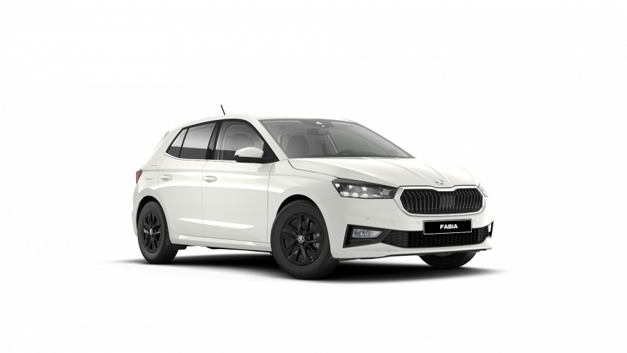 Škoda Fabia, 1,0 TSI 81 kW 6-stup. mech., barva bílá