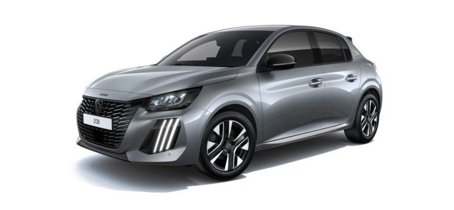 Peugeot 208, Peugeot 208 208 ALLURE Hybrid 100 e-DCS6, barva šedá
