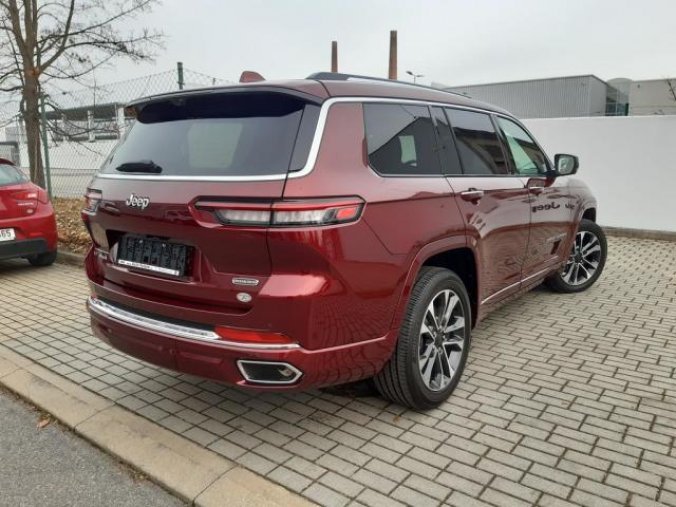 Jeep Grand Cherokee, L 5,7 V8 Overland  7 míst, barva červená