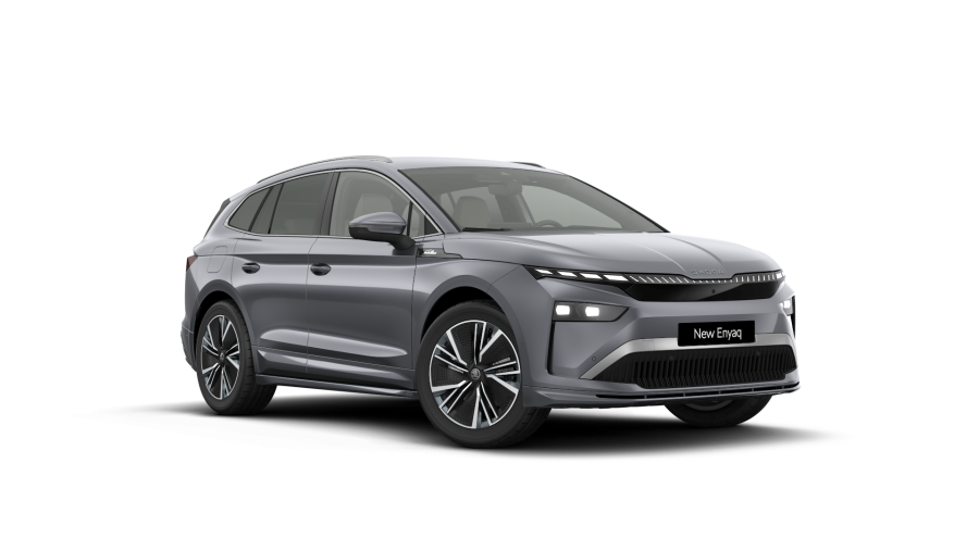 Škoda Enyaq iV, 82 kWh 220 kW 1° převodovka 4x4, barva šedá