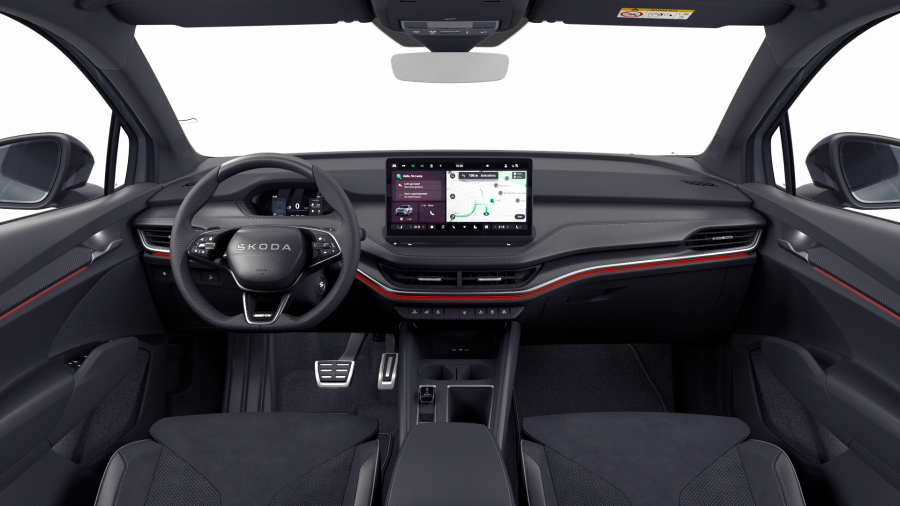 Škoda Enyaq iV, 82 kWh 210 kW 1° automatická, barva stříbrná
