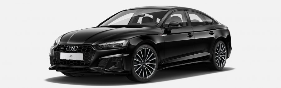 Audi A5, Nové A5 Sportback S line 40 TDI 150 kW q, barva černá