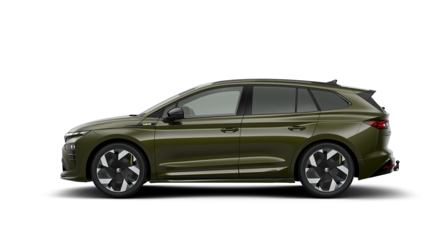 Škoda Enyaq iV, 84 kWh 250,00 kW 1° automatická 4x4, barva zelená