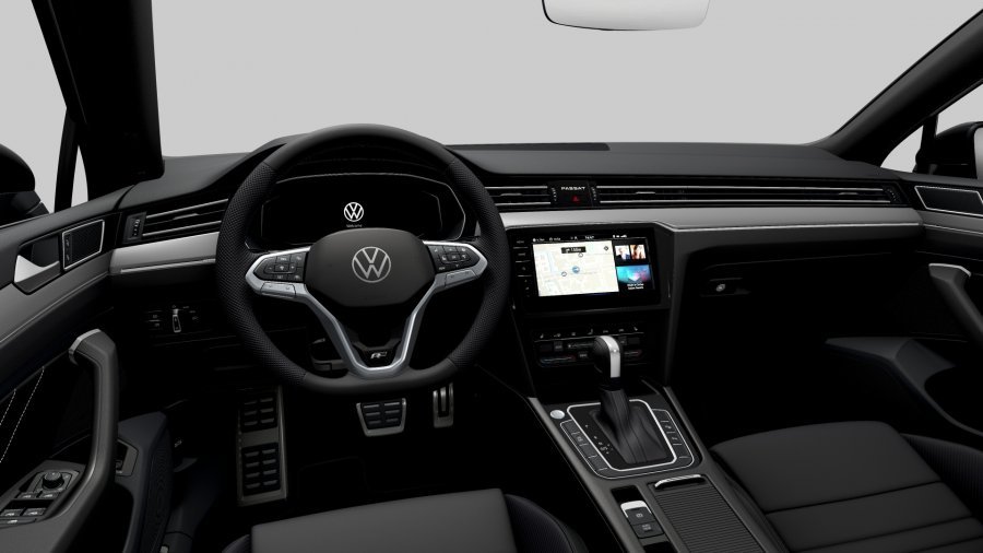 Volkswagen Passat Variant, Passat Variant R-Line 2.0 TDI 7DSG, barva černá