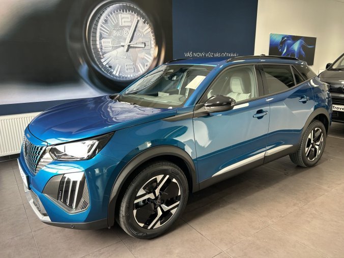 Peugeot 2008, Peugeot 2008 ALLURE Turbo 100 MAN6, celoroční PNEU, kamery, barva modrá