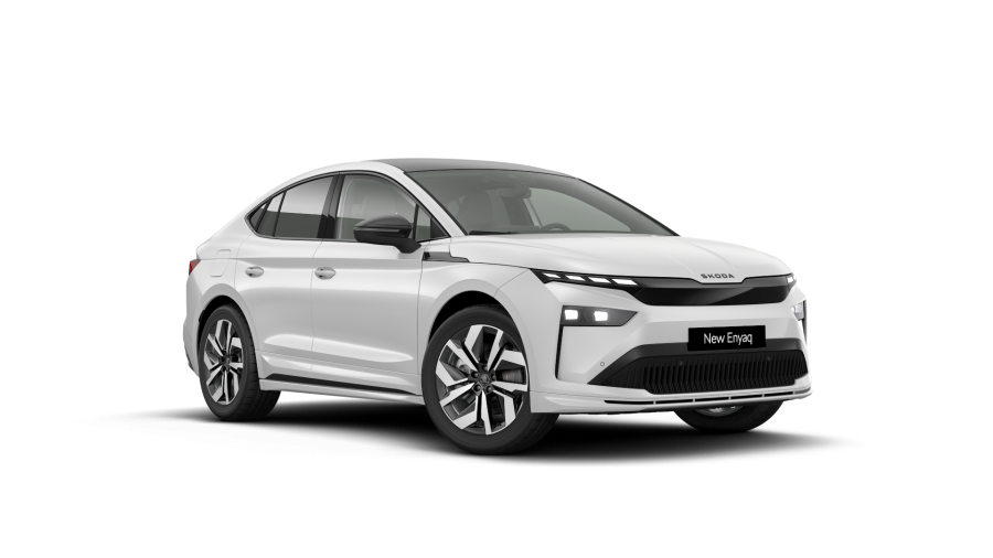 Škoda Enyaq iV, 82 kWh 1-stup. automat., barva bílá