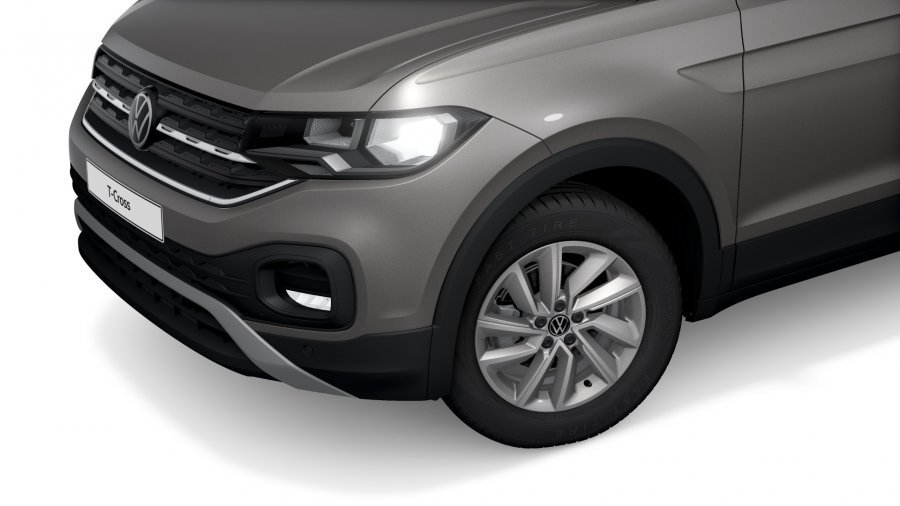 Volkswagen T-Cross, T-Cross Life 1,0 TSI 70 kW 5G, barva šedá