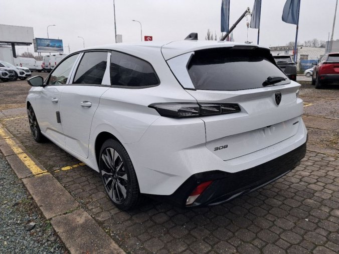 Peugeot 308, Peugeot 308 SW ALLURE Hybrid 145 e-DCS6, barva bílá