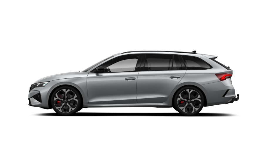 Škoda Octavia, 2,0 TSI 195 kW 7-stup. automat., barva stříbrná