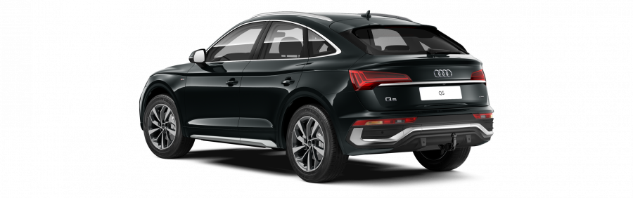 Audi Q5 Sportsback, Q5 SB S line 40 TDI 150kW quattro, barva černá