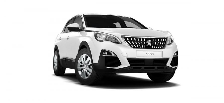 Peugeot 3008, ACTIVE 1.2 96KW, barva bílá