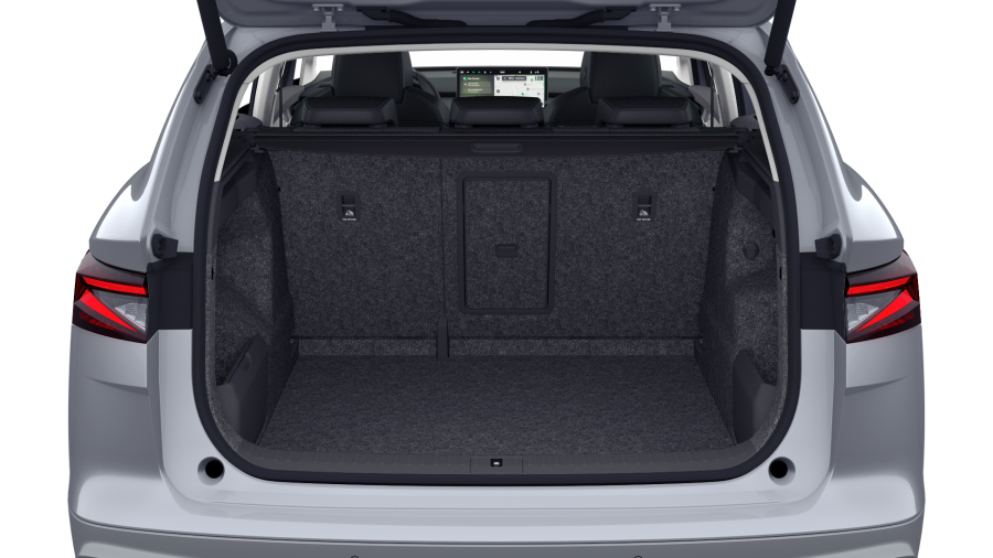 Škoda Enyaq iV, 82 kWh 1° automatická, barva stříbrná