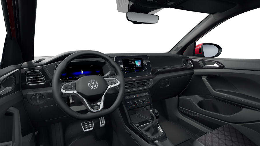 Volkswagen T-Cross, T-Cross R-Line People 1.0 TSI 85 kW 7DSG, barva červená