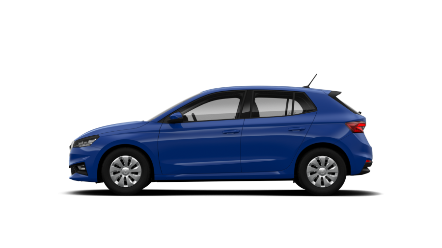 Škoda Fabia, 1,0 MPI 59 kW 5-stup. mech., barva modrá