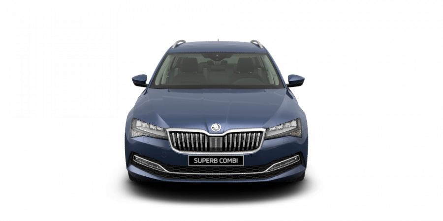 Škoda Superb, 2,0 TDI 110 kW 7-stup. automat., barva modrá