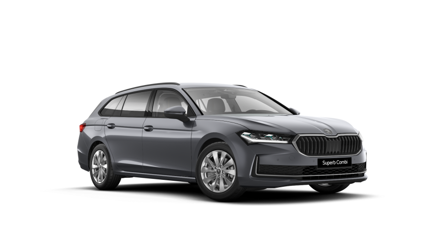 Škoda Superb, 1,5 TSI m-HEV 110 kW 7-stup. automat., barva šedá