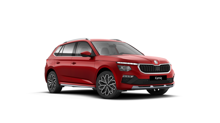 Škoda Kamiq, 1,0 TSI 85 kW 7° automatická DSG, barva červená