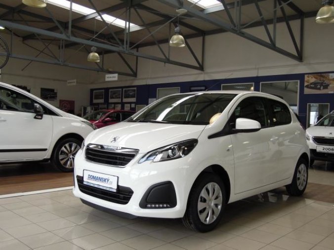 Peugeot 108, ACTIVE 5P 1.0 VTi 72k MAN5, barva bílá