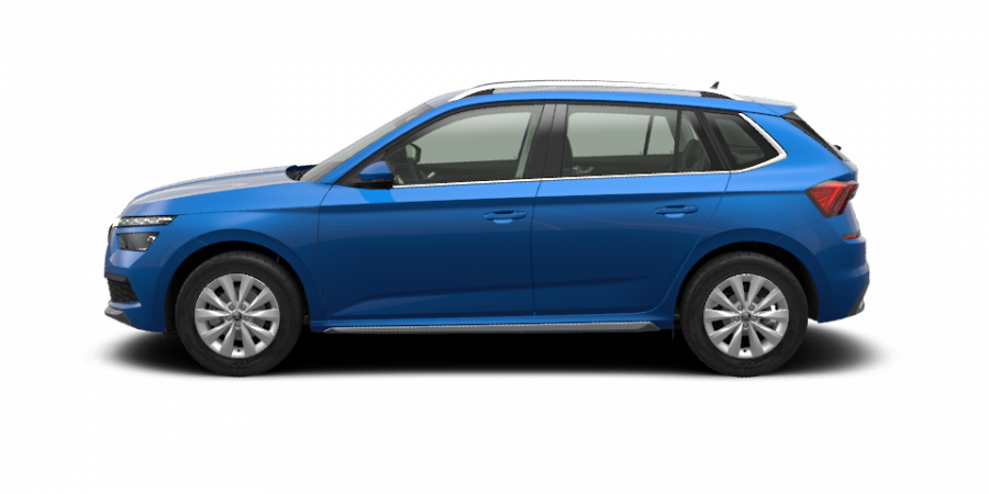 Škoda Kamiq, 1,0 TSI 85 kW 6-stup. mech., barva modrá