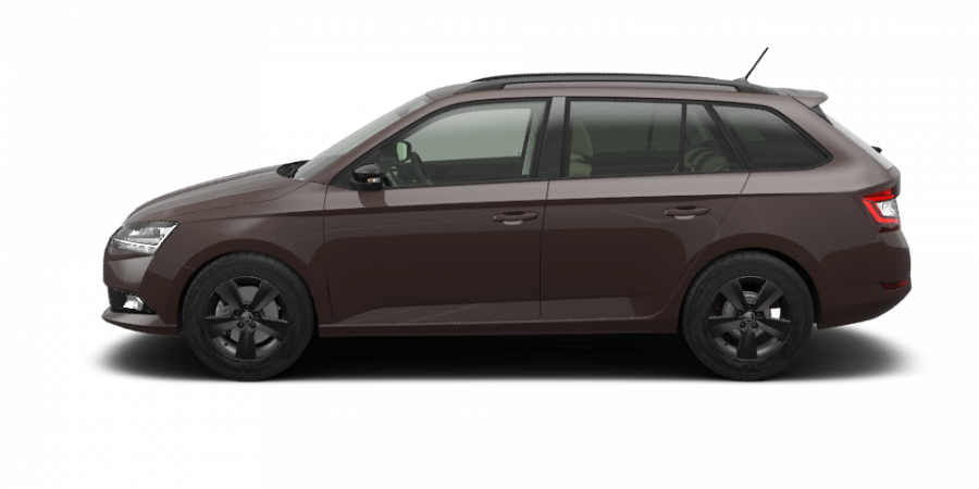 Škoda Fabia, 1,0 TSI 70 kW 5-stup. mech., barva hnědá