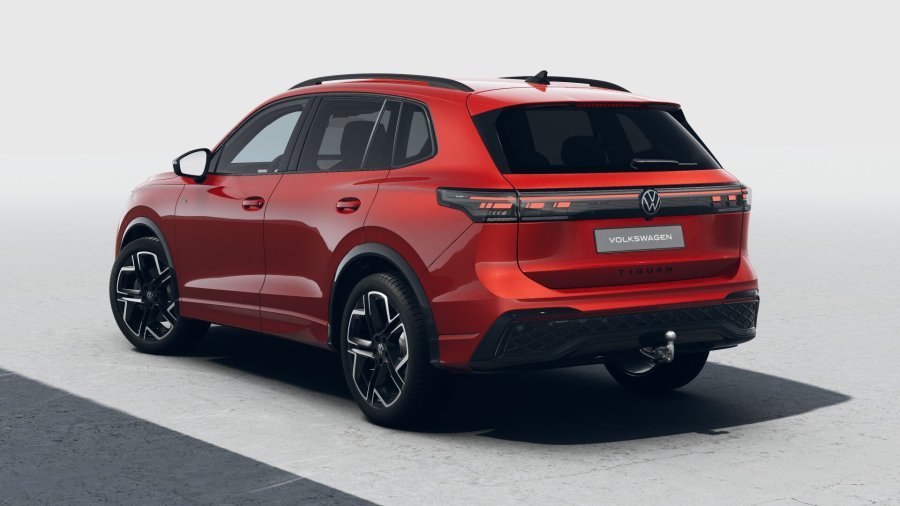 Volkswagen Tiguan, Tiguan R-Line 2,0 TDI 142 kW 4MOT, barva červená
