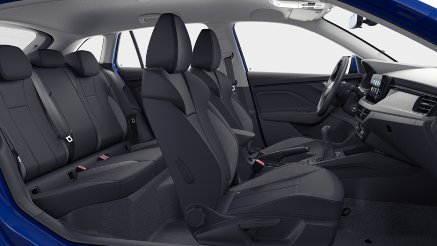 Škoda Scala, 1,0 TSI 70 kW 5° manuální, barva modrá