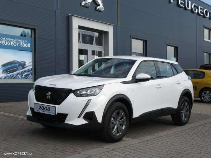 Peugeot 2008, ACTIVE 1.2 PureTech 130 MAN6, barva bílá