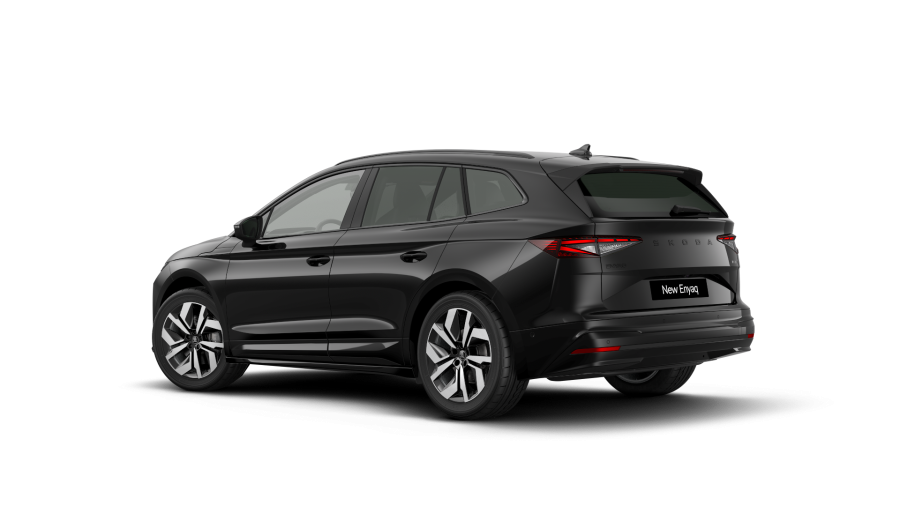 Škoda Enyaq iV, 82 kWh 1° automatická, barva černá