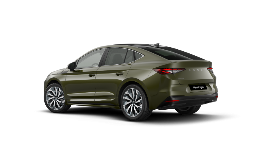 Škoda Enyaq iV, 82 kWh 210 kW 1° automatická, barva zelená