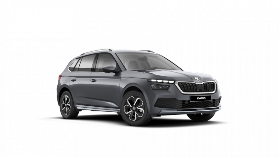 Škoda Kamiq, 1,5 TSI 110 kW 6-stup. mech., barva šedá