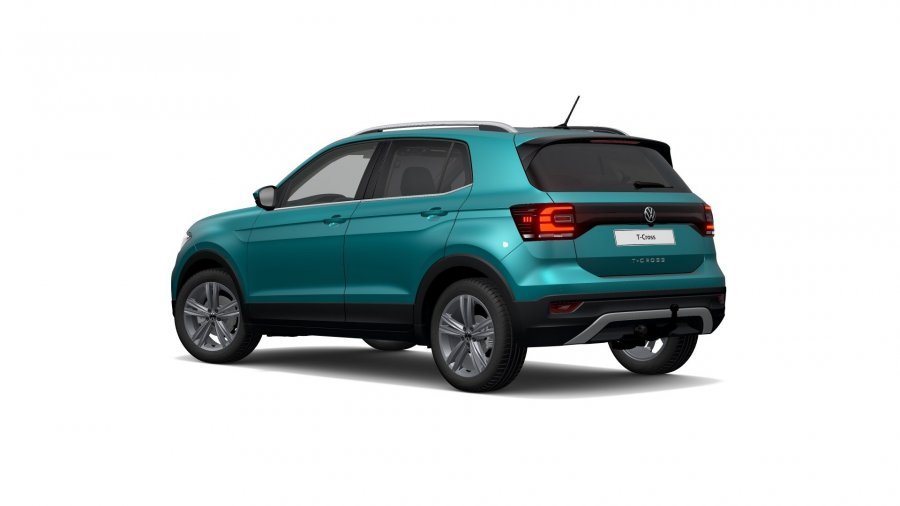 Volkswagen T-Cross, T-Cross Style 1,5 TSI 110 kW 7DSG, barva tyrkysová