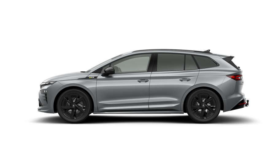 Škoda Enyaq iV, 84 kWh 250 kW 1° automatická 4x4, barva stříbrná