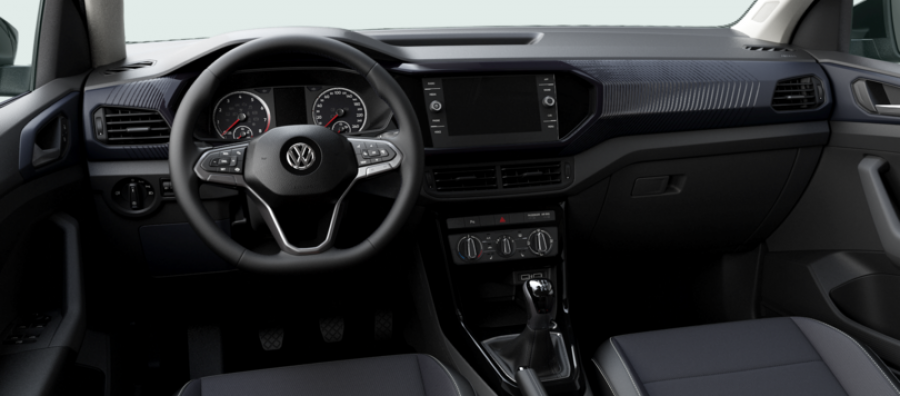 Volkswagen T-Cross, Life 1.0 TSI 70 kW 5G, barva šedá