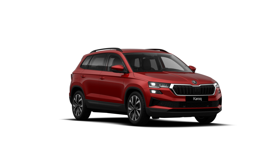 Škoda Karoq, 1,5 TSI 110 kW 7-stup. automat., barva červená