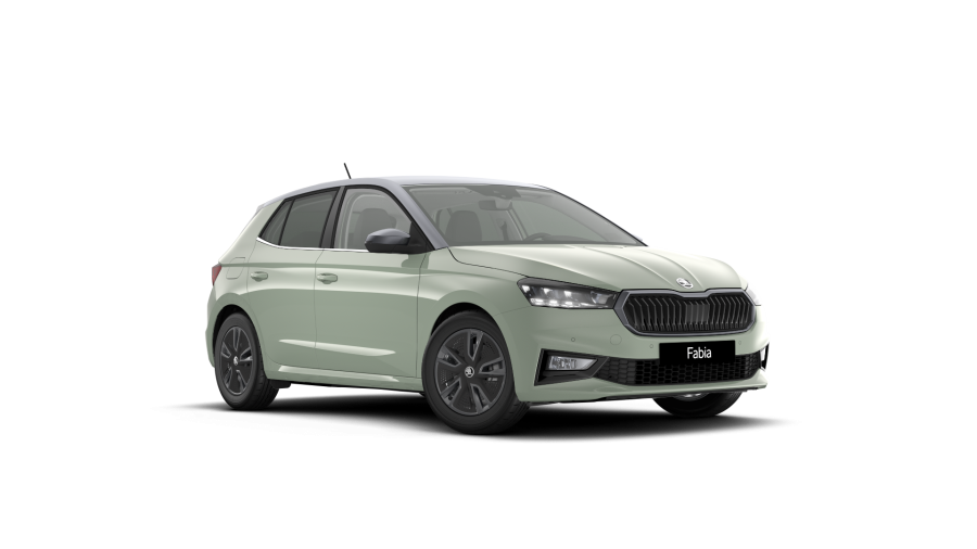 Škoda Fabia, 1,0 TSI 85 kW 7° automatická DSG, barva zelená