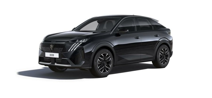 Peugeot 3008, Peugeot 3008 ALLURE HYBRID 145 e-DCS6, barva černá