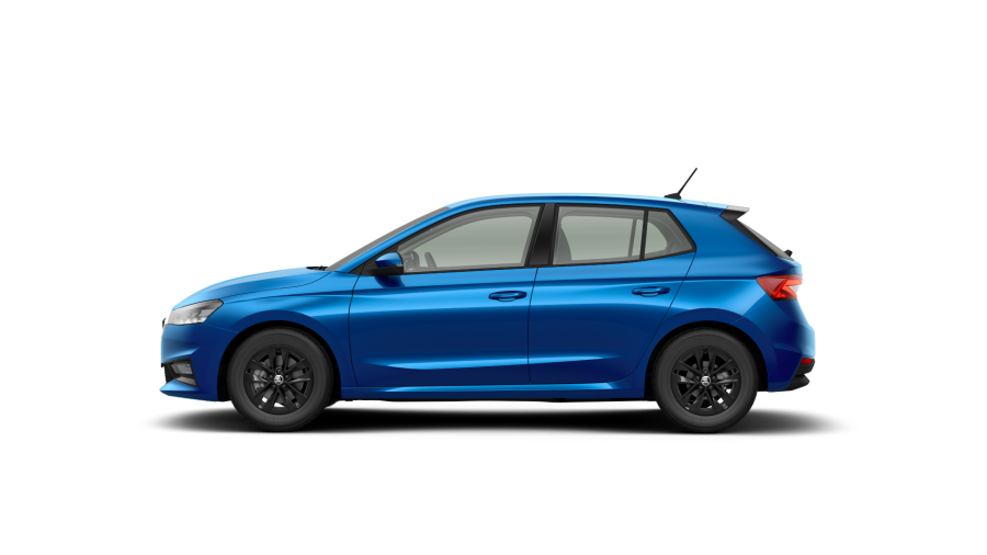 Škoda Fabia, 1,0 TSI 85 kW 7° automatická DSG, barva modrá