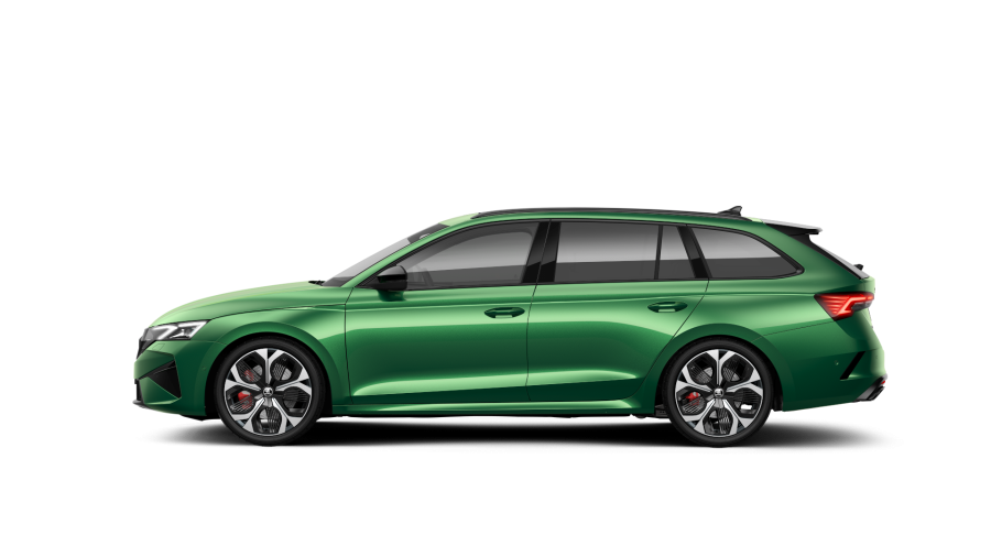 Škoda Octavia, 2,0 TSI 195 kW 7-stup. automat., barva zelená